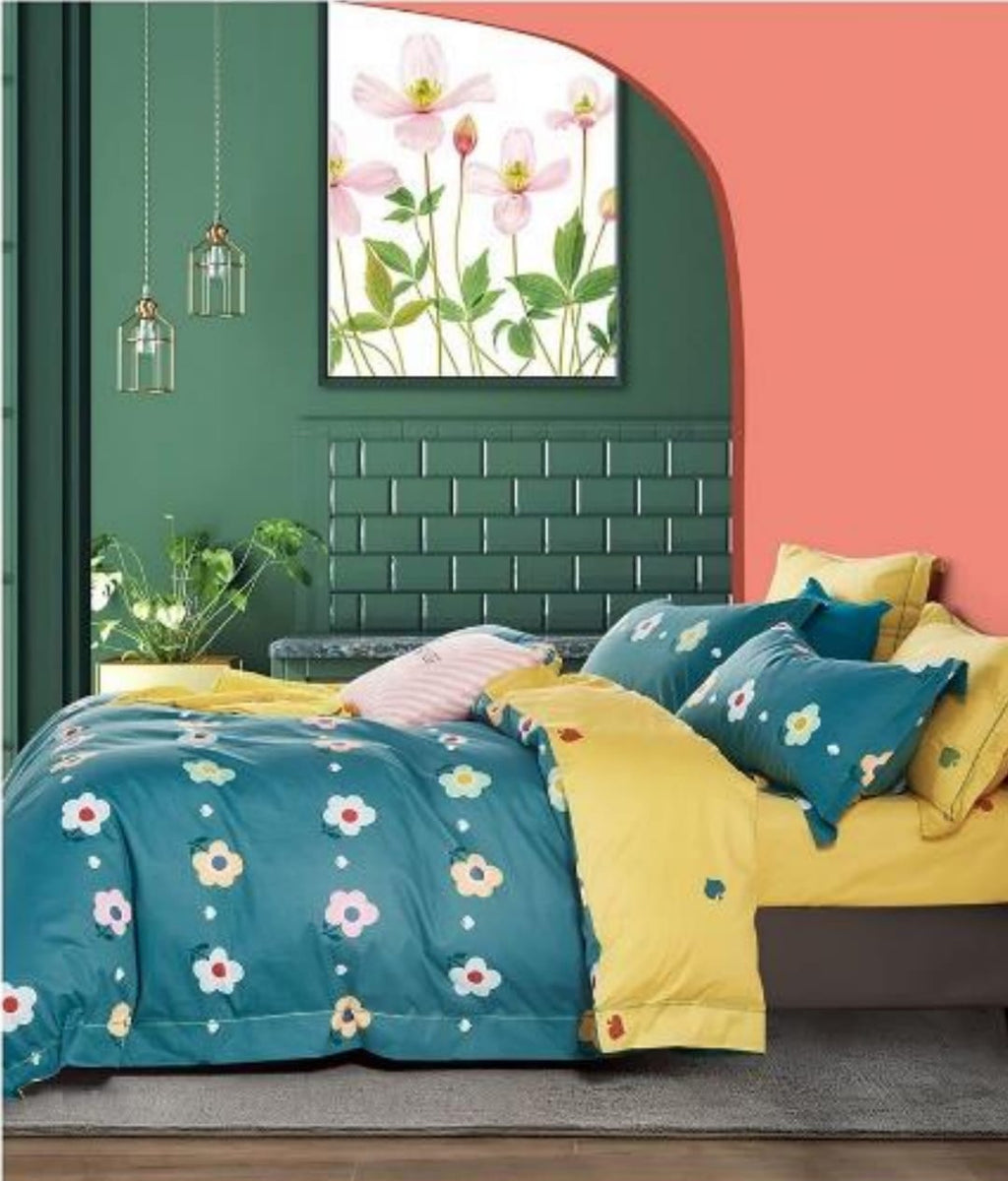 Sateen printed bedsheets