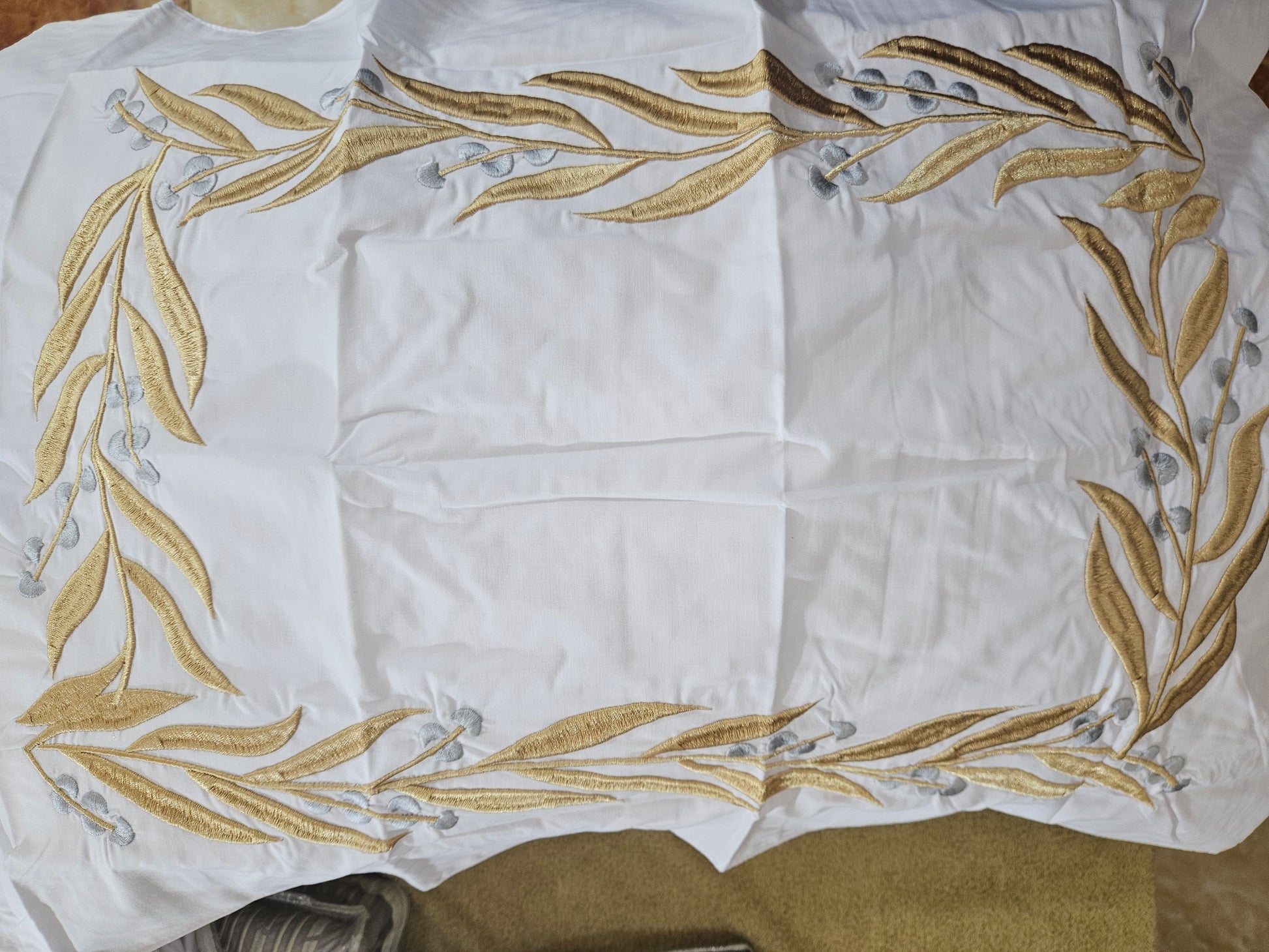 Embroidered Bedsheet #4