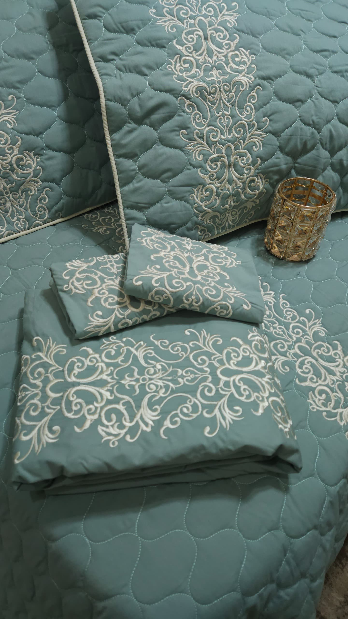 Embroidered Duvet Cover #6
