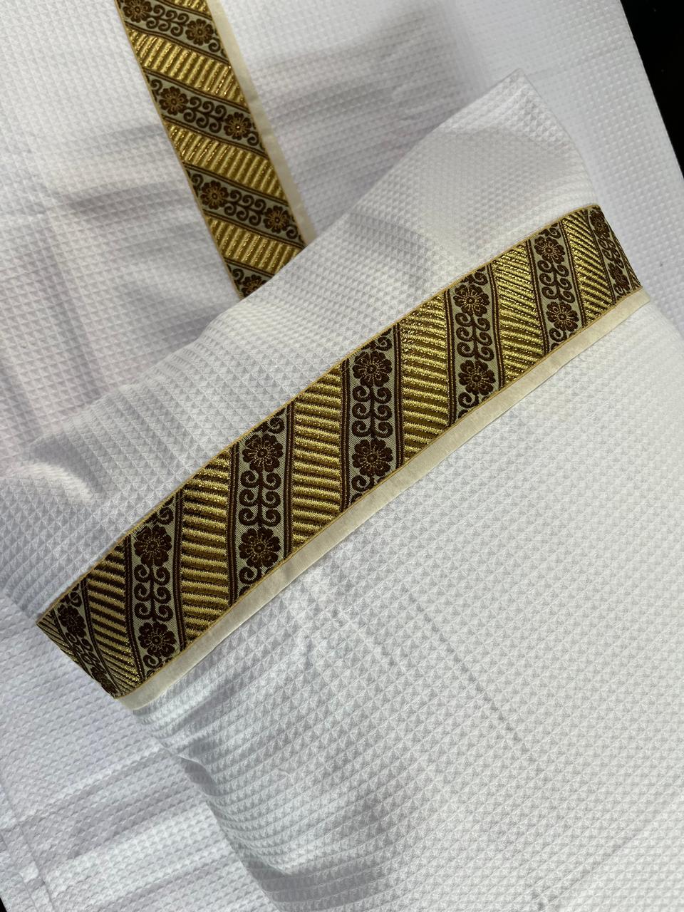 Embroidered Pique coverlet
