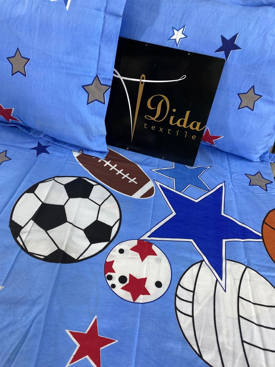 Soccer Children Microfibre Bedsheet