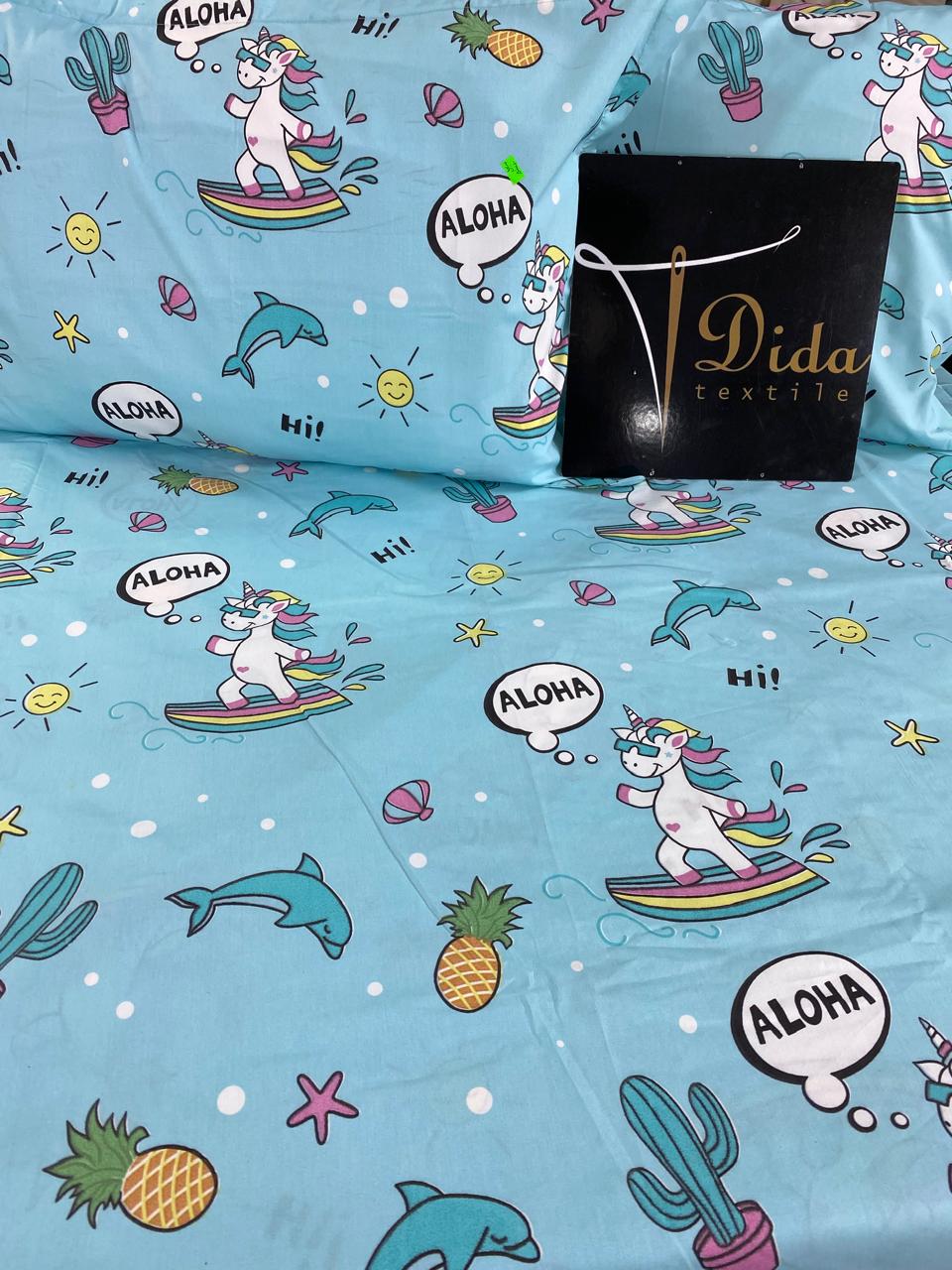 Unicorn Children Microfibre Bedsheet