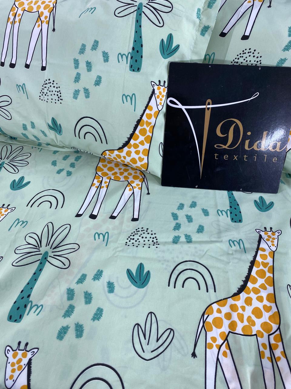 Giraffe Children Microfibre Bedsheet