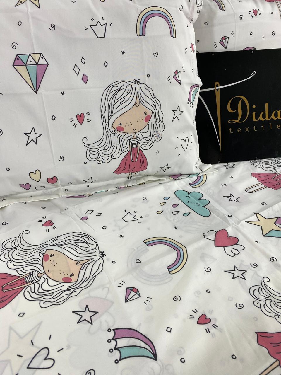 Pink Children Microfibre Bedsheet